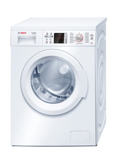 Bosch WAQ28410 Waschmaschine Frontlader Avantixx 7 / A+++ AB / 1400 UpM / 7 kg / 1.05 kWh / Weiß / VarioPerfect / Warmwasseranschluss Bosch WAQ28410 Waschmaschine Frontlader Avantixx 7 / A+++ AB / 1400 UpM / 7 kg / 1.05 kWh / Weiß / VarioPerfect / Warmwasseranschluss