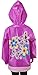 Puddle Play Little Girls' Pink Flower Waterproof Outwear Hooded Rain Coat - Toddler