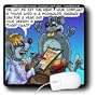 Londons Times Funny Animals Cartoons - McDonald s Mouse Law Suit - Mouse Pads