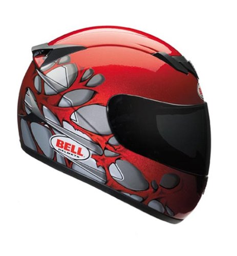 Bell Apex Ripper Red Street Full Face Helmet - Size : Medium