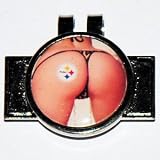 Babe & Steelers Tattoo Golf Ball Marker Venchinni c60