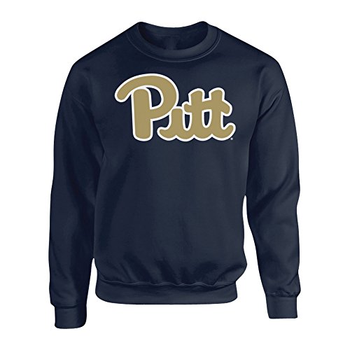 Pitt Panthers Crewneck Sweatshirt Navy