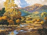 Agoura Hills Art Print Poster By Donald Munz, 46  x 35 