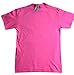 I Love NY New York Short Sleeve Screen Print Heart T-Shirt Hot Pink