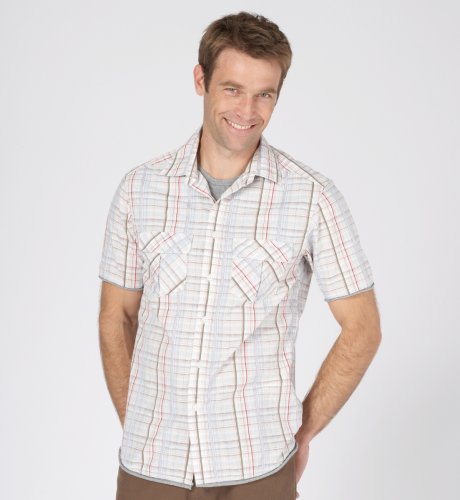 Big & Tall Blue Harbour Vintage Short Sleeve Check Shirt