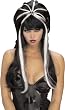 Jeweled Spider Witch Wig - Adult Std.