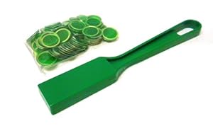 Green Magnetic Wand & 100 Piece Magnetic Bingo Chip Markers