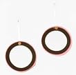 Earrings: One Piece Carved Dangle
