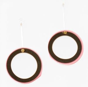 Earrings: One Piece Carved Dangle