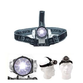 eSecure - Light flashlight headlamp - with 21 LEDs - Headband provided - Waterproof