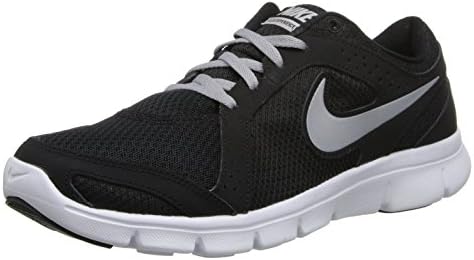 Nike Women's Flex Experience RN 2 Black/Mtllc Slvr/Wlf Gry/White Running Shoes 7 Women US