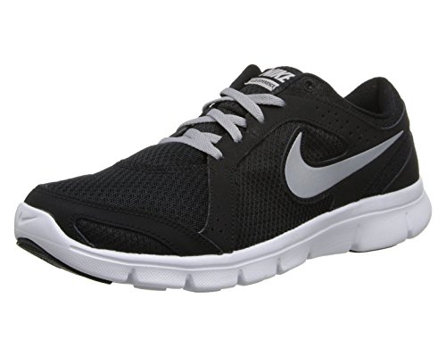 Nike Women's Flex Experience RN 2 Black/Mtllc Slvr/Wlf Gry/White Running Shoes 7 Women US