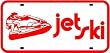 JET SKI LICENSE PLATE sign * sport water
