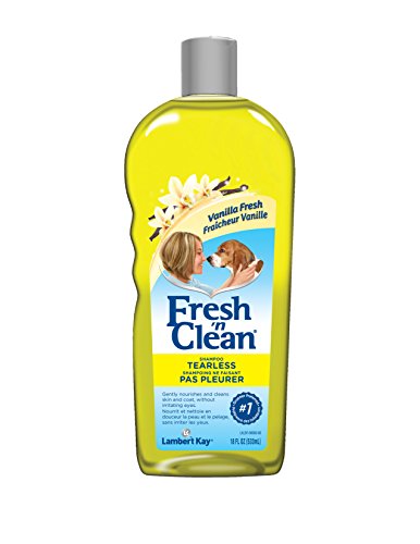 Lambert Kay Fresh 'N Clean Tearless Puppy Shampoo, Light Vanilla Scent, 18-Ounce