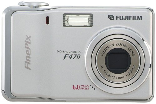 Fujifilm Finepix F470 6MP Digital Camera with 3x Optical Zoom