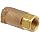 Dixon 61-103 Brass Ball Cone Check Valve, 1/2" NPT Female