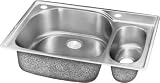 Elkay Contemporary Gourmet Kitchen Sink - 2 Bowl - LCGR3322R0