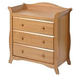 Aspen 3 Drawer Chest In Oak Finish By Storkcraft Baby Furniture
