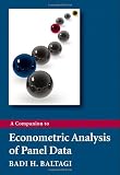 A Companion to Econometric Analysis of Panel Data