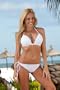 White Pearl: Euro String bottom (All styles sold as separates; Bottom Only)