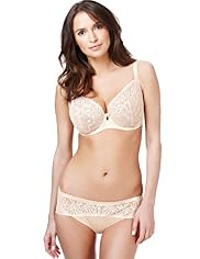 Autograph Floral Embroidered Non-Padded DD-G Bra