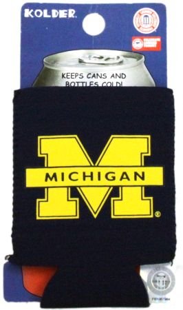 MICHIGAN WOLVERINES CAN KADDY KOOZIE COOZIE COOLER