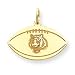 14K Cincinnati Bengals Large Football w/Logo Charm