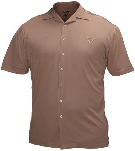 Cast Gear Tactical Button Down Shirt (Tan, X-Large)