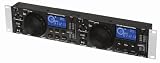 Brand New Gemini Cdx-2200 2u Dual Cd Player with Anti-shock and Cd/cd-r Compatible