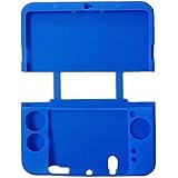 DelTex&reg; Blue Protective Gel Rubber Silicone Case Cover Skin Bumper for New Nintendo 3DS Console (Released Feb 2015)
