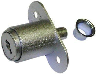 N8043 26D 415 Plunger Disc Tumbler Lock - Dull Chrome