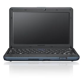 Samsung N135 10.1-Inch Denim Blue Netbook - Up to 58 Hours of Battery Life