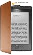 Custodia Amazon in pelle con luce per Kindle, colore: Marrone chiaro