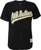 Oakland Athletics 2008 Alternate Black MLB Replica Jersey