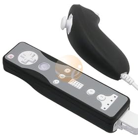 2 Cover Skin For Nintendo Wii Remote Controller+Nunchuk