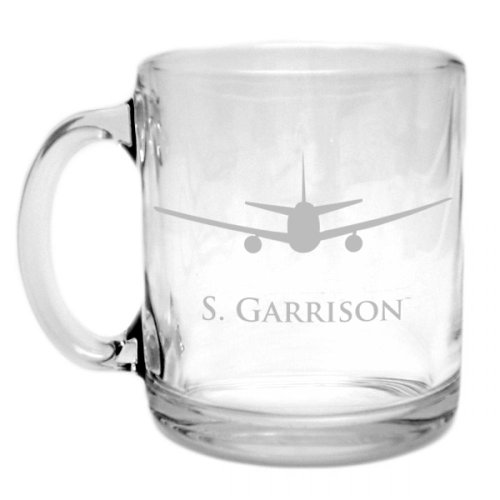 Aviation Glass Coffee Mug