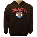Croatia Crest Sweatshirt, Croatian Flag Hoodie