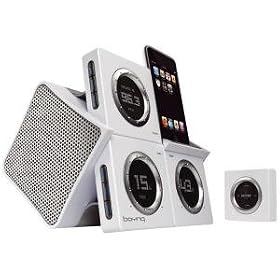 WakeUp iPod Speaker & Alarm Clock (White)