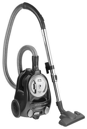 Childrens Toyshop  Third Party New : AEG AVS 7418 Bodenstaubsauger VIVA SPIN, beutellos, schwarz/metallic
