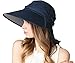 Bienvenu Ladies Sun Visor Wide Large Brim Swimming Beach Sun Hat