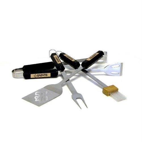 New Orleans Saints Grill BBQ Utensil Set