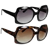 Journee Collection Womens Oversized Sunglasses