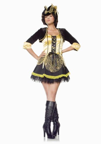 3PC Pirate Wench Sexy Holiday Party Costume