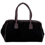 41EueHgNYwL._SL160_ - Fashionable Solid Genuine Suede Leather Handbag - leather-clutch-purse
