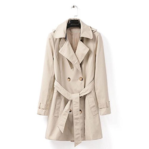 レディース (2色選択)  トレンチコート　オリジナルBAGセット#783