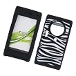 Samsung Memoir T929 T-Mobile Laser Skin Case Soft Rubber Silicone Protector Image Cover "Zebra Pattern" Design