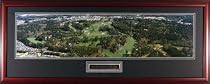 Augusta National Golf Club Framed Panoramic Photograph