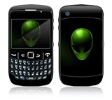 Alien X-File Design Decal Skin Sticker for BlackBerry Curve 8500 Cell Phone