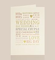 Wedding Text Wedding Card