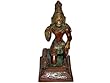 Hanuman Brass Idol Sculpture Spiritual Gifts Hindu God Hanuman Brass Sculpture 5"